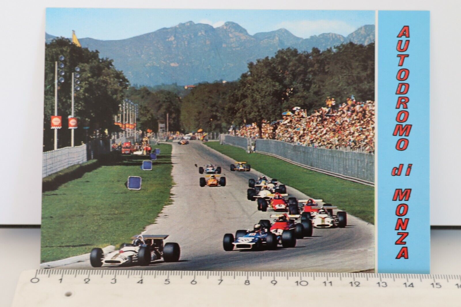 Start Grand Prix Italien Monza 6. Sept.1970 Parabolica Kurve
