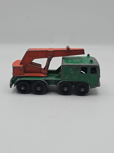 MATCHBOX No. 30 8 Wheel Crane Truck 1960s No Hook - Picture 2 of 8