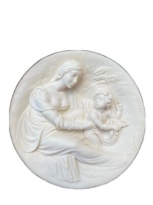 Wandteller Madonna Beata - Nr. 6223 Studio Dante Di Volterradici Madonne Viventi