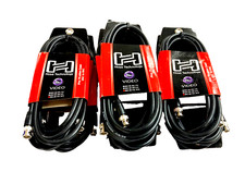 Hosa Pro BNC-06-110 10 Ft. BNC to BNC Coaxial Cable Lot of 10 10951