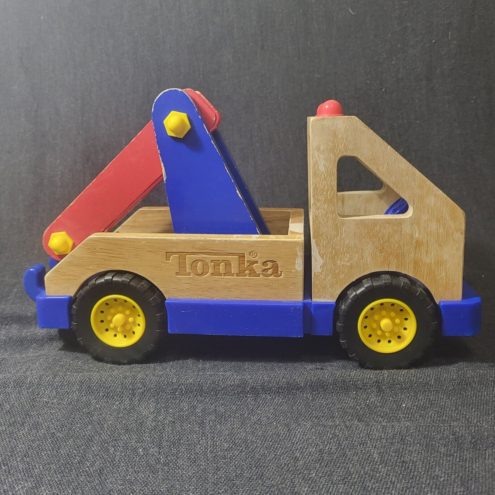Tonka Wooden Tow Truck