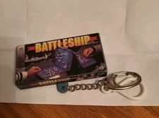 Basic Fun 1999 Battleship by Hasbro Mini Keychain Toy Board Game