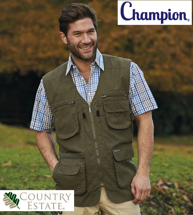 MENS CHAMPION CASUAL SMART FISHING HUNTING DALE LIGHTWEIGHT BODYWARMER WAISTCOAT
Opens in a new wind