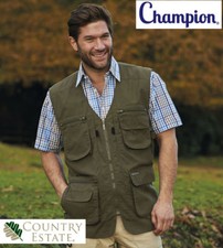 MENS CHAMPION CASUAL SMART FISHING HUNTING DALE LIGHTWEIGHT BODYWARMER WAISTCOAT