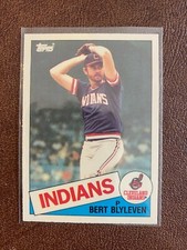 1985 Topps Tiffany Baseball # 355 Bert Blyleven