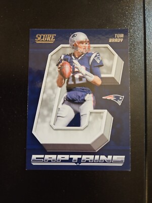 Tom Brady 2018 Score #18 Captains New England Patriots NFL (K2