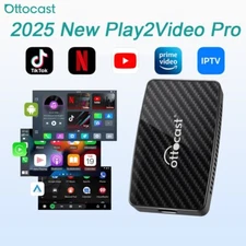 Ottocast Play2Video Pro Multimedia AIBOX Wireless Carplay & Android Auto Youtube