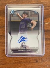 2023 Bowman Chrome Connor Staine Bowman 1st Auto Rockies #CPA-CSE