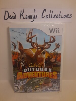 Cabela's Outdoor Adventures (Nintendo Wii, 2009) Brand New Sealed