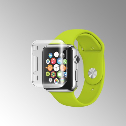 For Apple Watch 38 42MM Slim & Thin TPU Snap On Hard Protective Case Cover CLEAR - Picture 16 of 22
