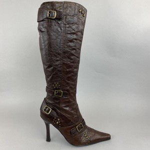 brown boho boots