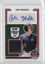 2022 Panini USA Baseball Stars & Stripes Signatures /399 Cale Stricklin Auto 4g8