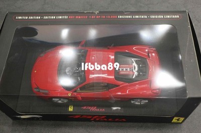 HOTWHEELS ELITE 1/18 FERRARI 458 F458 精細版 法拉利 | eBay