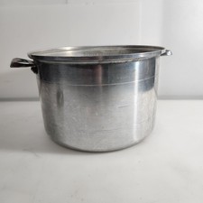 Vintage Comet Aluminum Stock Pot with Handles Large No Lid