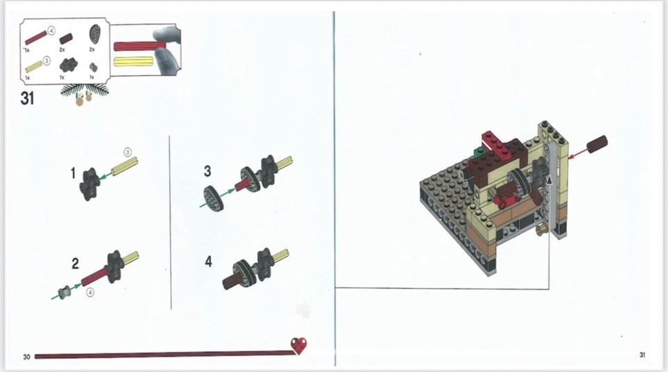 PDF Instructions *ONLY* LEGO 4002020 - Employee Christmas Gift 2020 | eBay