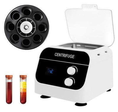 JIAWANSHUN 8x20ml Centrifuge Machine PRP Centrifuge Lab Benchtop Centrifuge,0-40