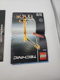     Lego Technic Instruction Manual Booklets #8270