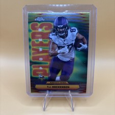 2025 Topps Chrome Football Power Players #PP-36 TJ Hockenson Vikings
