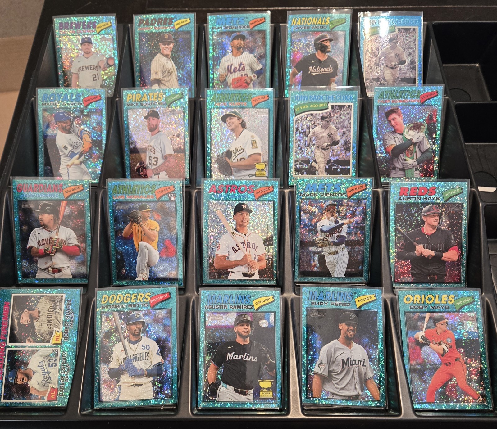 2026 Topps Chrome Aqua COMPLETE YOUR SET- Jeter, Ichiro, Betts, Machado ++