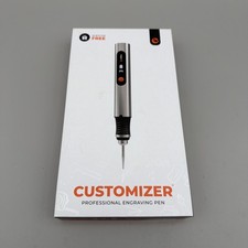 Culiau Customizer Professional Engraving Pen- USB Box Manual Silver Portable
