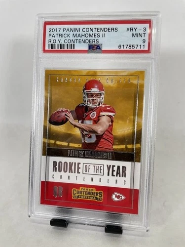 Panini 2017 Panini Contenders Patrick Mahomes II #RY-3 - PSA MINT 9