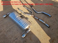 Must Be Cut 2017-2023 Chevy Camaro 4 Cylinder 2.0l Muffler Exhaust Pipe System