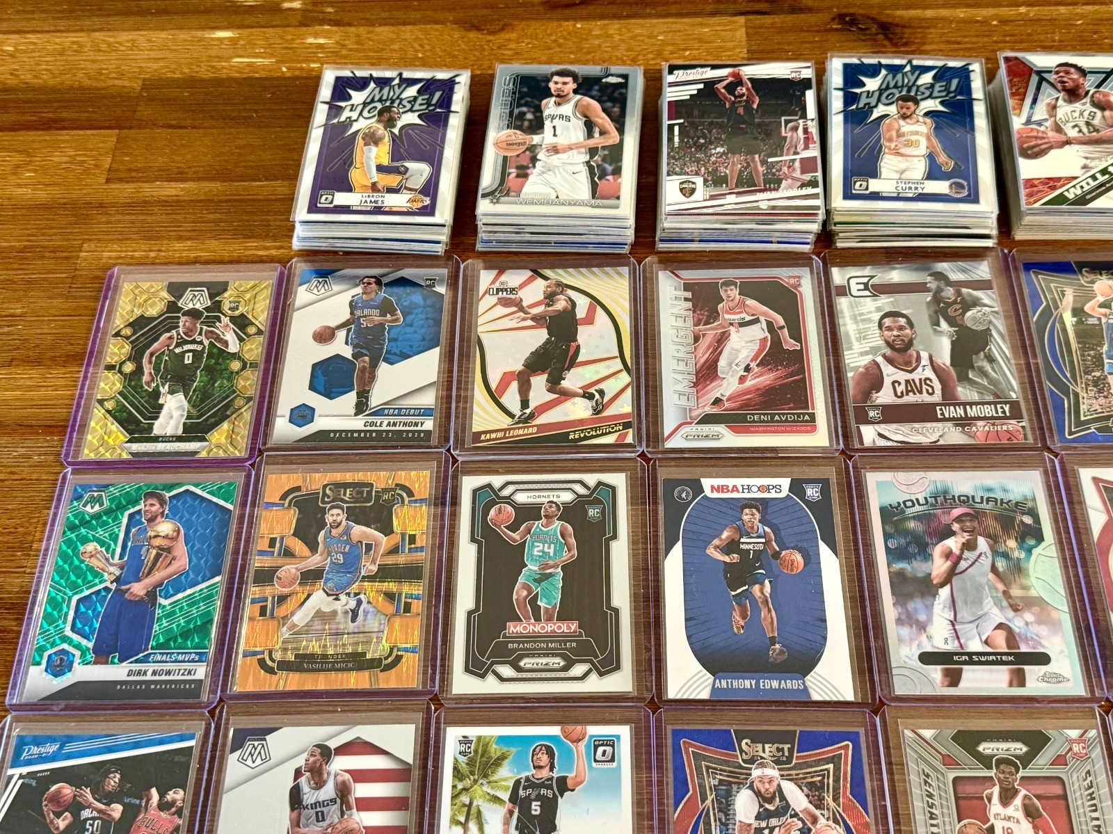 HUGE 200+ Sports Card VALUE LOT Numbered Auto Patch Insert HOF Rookie RC NBA NFL view 6