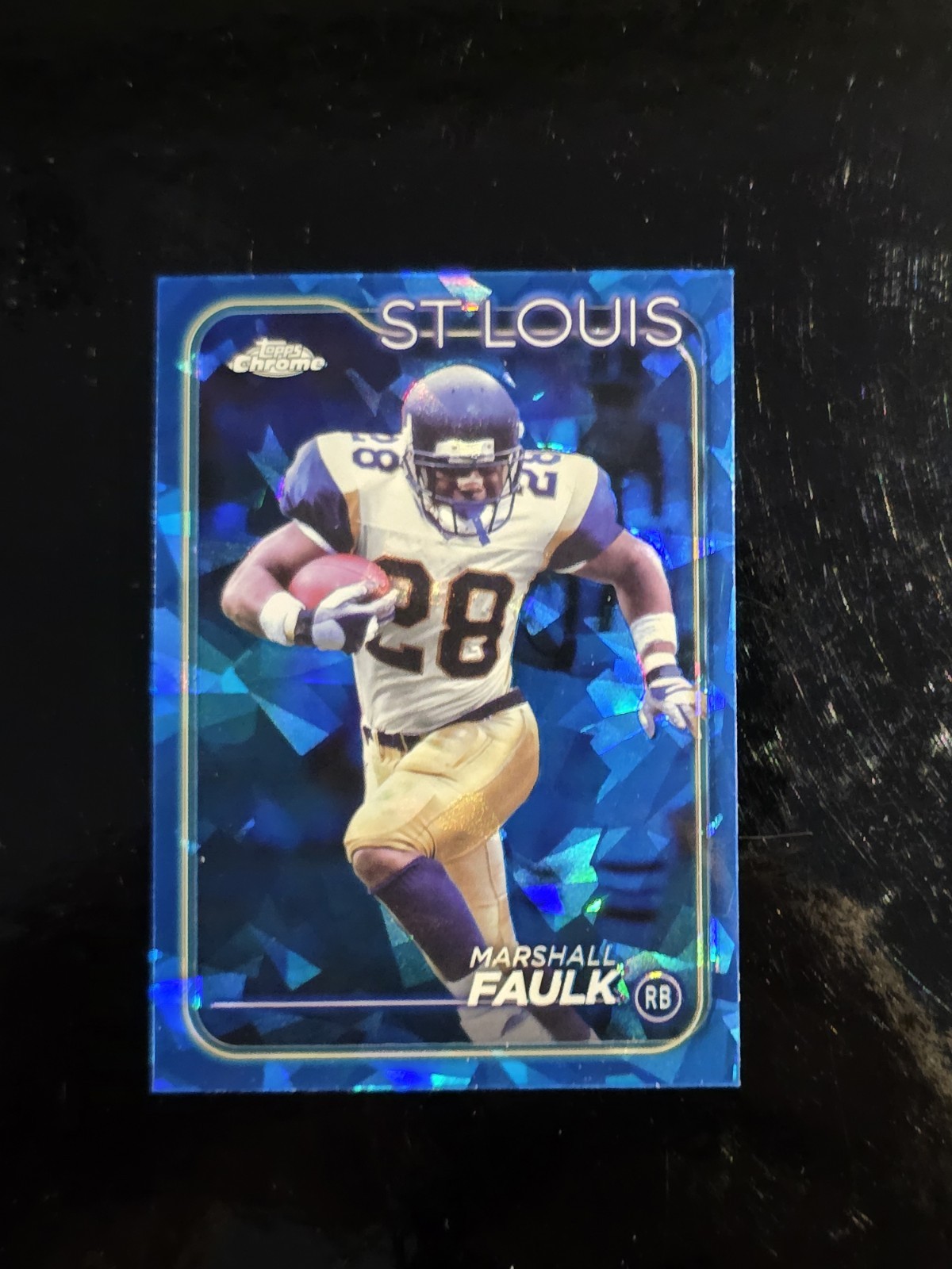 2024 Topps Chrome Sapphire Edition - Marshall Faulk #101