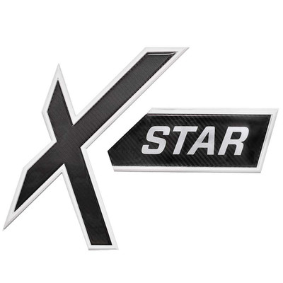 MasterCraft Boat Raised Decal Emblem 7502101 | X Star White Black
