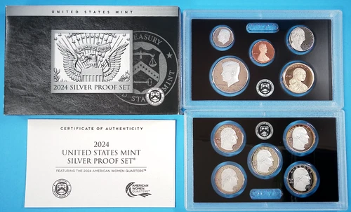 2024-S United States Mint Silver Proof Set 10-Coins OGP
