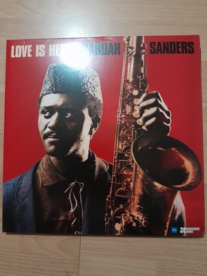 SPIRITUAL JAZZ PHAROAH SANDERS LOVE IS HERE 2 X LP GATEFOLD + BOOKLET NM