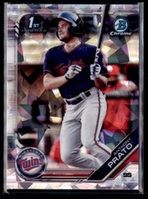 2019 Bowman Chrome Atomic Refractor Anthony Prato  #BDC-101 2 Card Lot