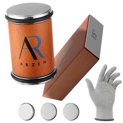ARZEN Professional Rolling Knife Sharpener with Anti Cut Gloves   Kitchen Knife