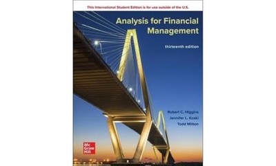 ISE ANALYSIS FOR FINANCIAL MANAGEMENT by Robert Higgins Paperback Self Help
