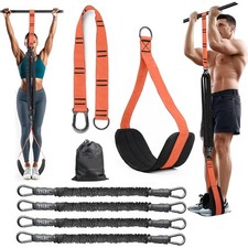 Pull Up Assistance Bands 260lbs   Heavy Resistance Bands for Pull Ups with Fe...