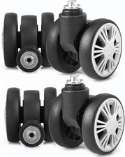 Luggage Wheels Replacement 4 Pcs Suitcase Replacement Wheels