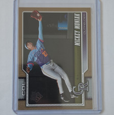 Topps 2026 Series 1 Gold Mickey Moniak #195 Rockies Serial Numbered /2026