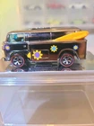 Hot Wheels Chrome 1969 Beach Bomb Redline. W/ Surf Boards. Rlc.