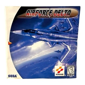 AirForce Delta (Sega Dreamcast, 1999) CIB Complete w/ Manual Tested Working READ
