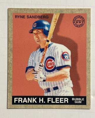 1997 Fleer Goudey Greats Ryne Sandberg #13 Chicago Cubs