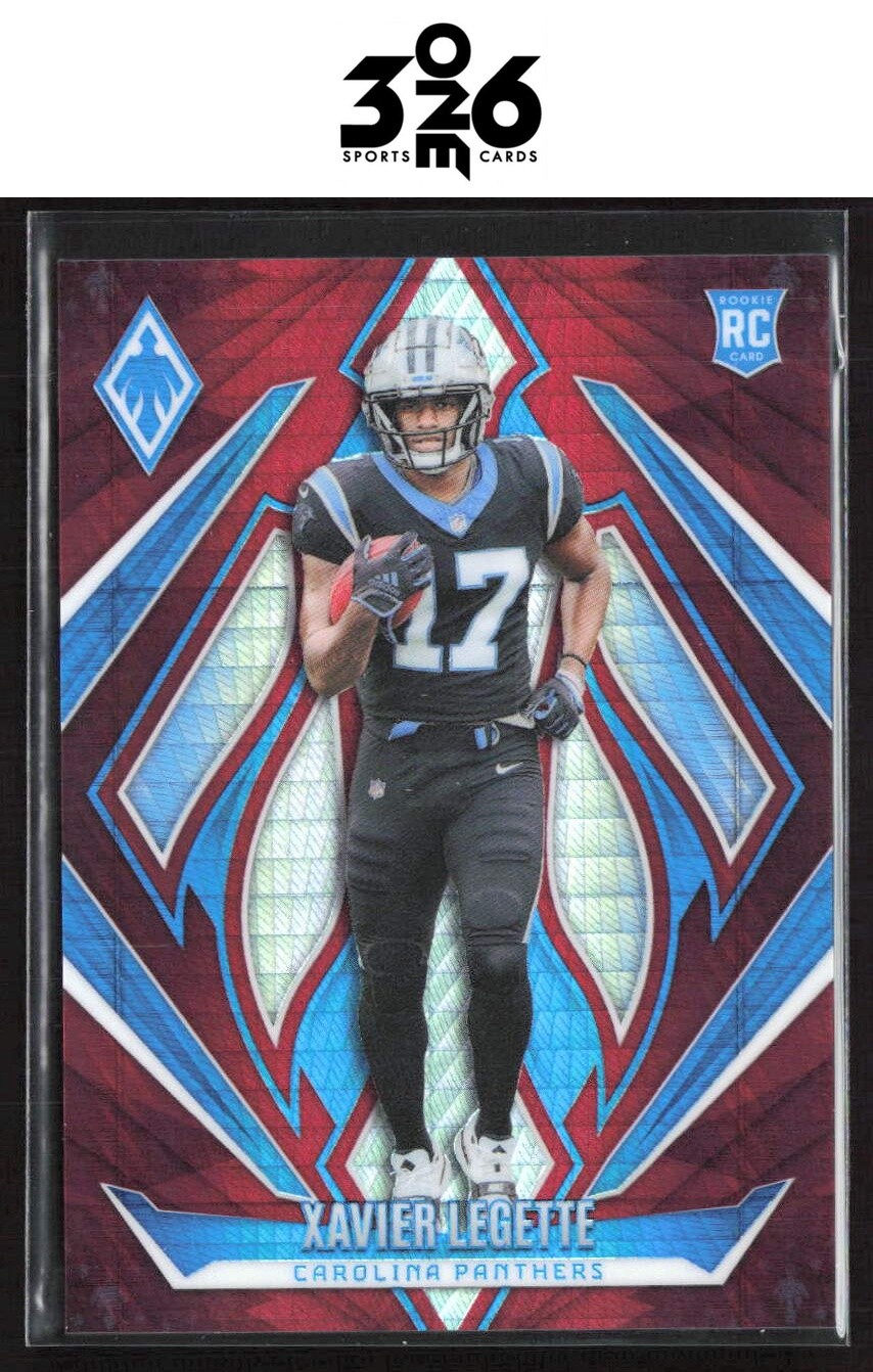 Xavier Legette 2024 Panini Phoenix Red Hyper Rookie #249 #/140