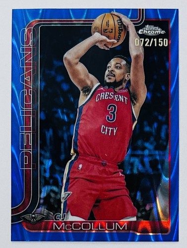 2025 Topps CJ McCollum Base (Raw)