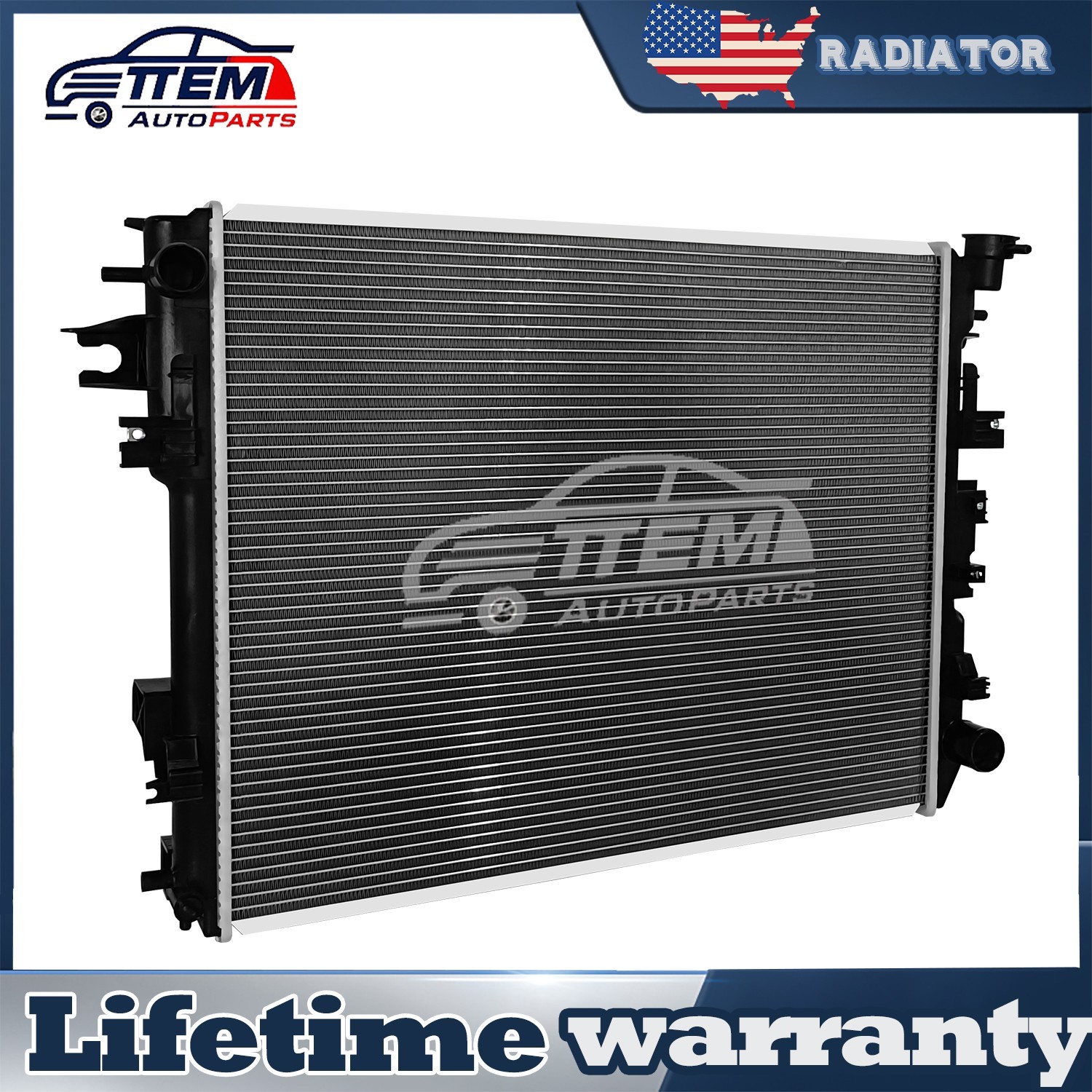 #13129 Radiator For 2009-2018 2014 Dodge Ram 1500 2019-2021 Classic 3.7/4.7/5.7L