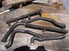 MERCEDES W126 V8 EMISSIONS LINES 380SEL 380SE 500SEL 1980'S