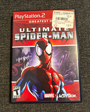 Activision Ultimate Spider-Man Greatest Hits PS2 T w/ Manual