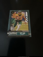 Trey Lance Playbook Rookie Card RC 2021 Chronicles Draft Picks #334 Bison AF1