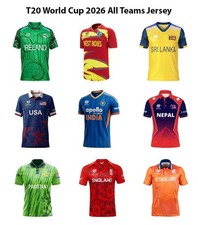 Men's T20 World Cup Jersey - All Teams Jersey - ICC T20 Cricket World cup 2026