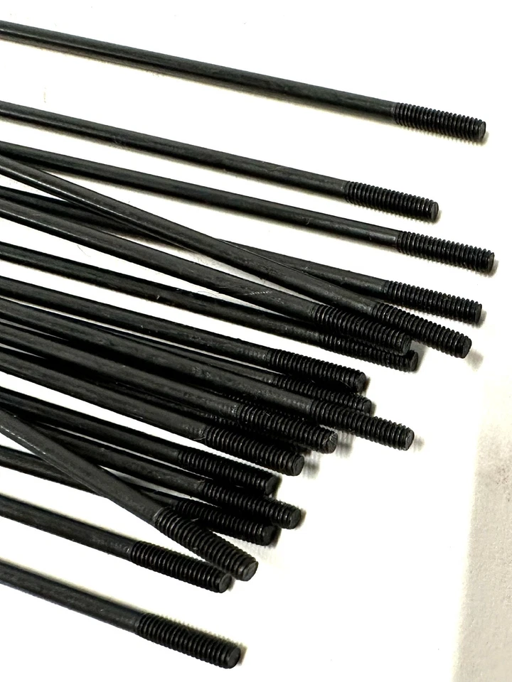 Radios negros redondos DT SWISS Champion negros curva en J 2,0 mm 263 mm 100/cuenta a granel Foto 4 de 4