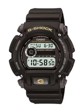 Casio DW9052-1B, G-Shock 200 Meter Watch, Chronograph, Resin Strap, Alarm, NEW