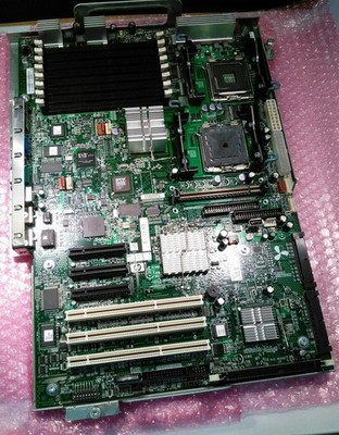 HP ProLiant ML350 G5 Server Mainboard mit Tray 395566-002 439399-001